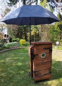 Parasol do wędzarni